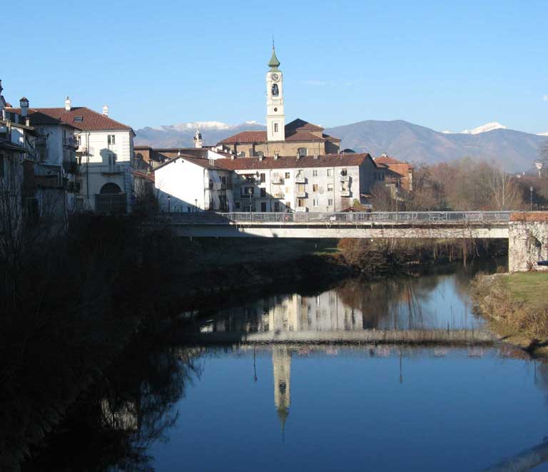 9 dicembre 2012 Venaria Reale-Il torrente Ceronda visto dal ponte di Via Cavallo