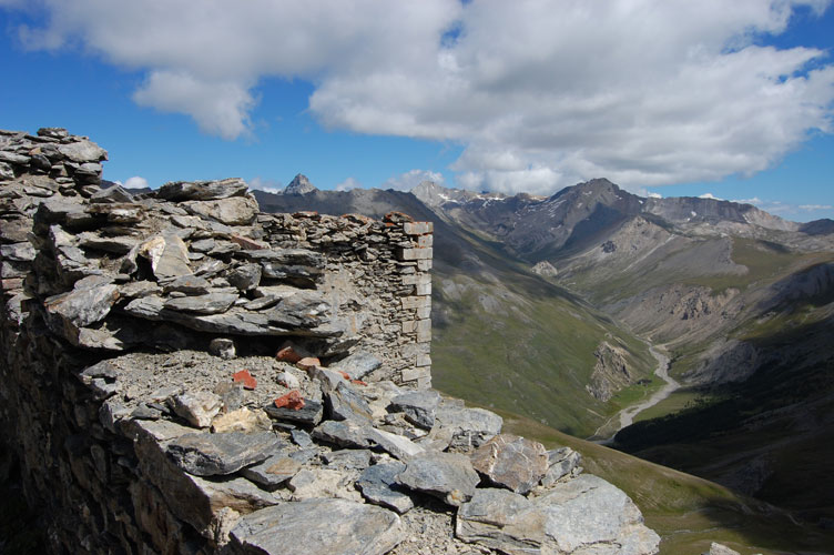 16 agosto 2014 Bardonecchia-La Valfredda vista dalla Batteria Jafferau