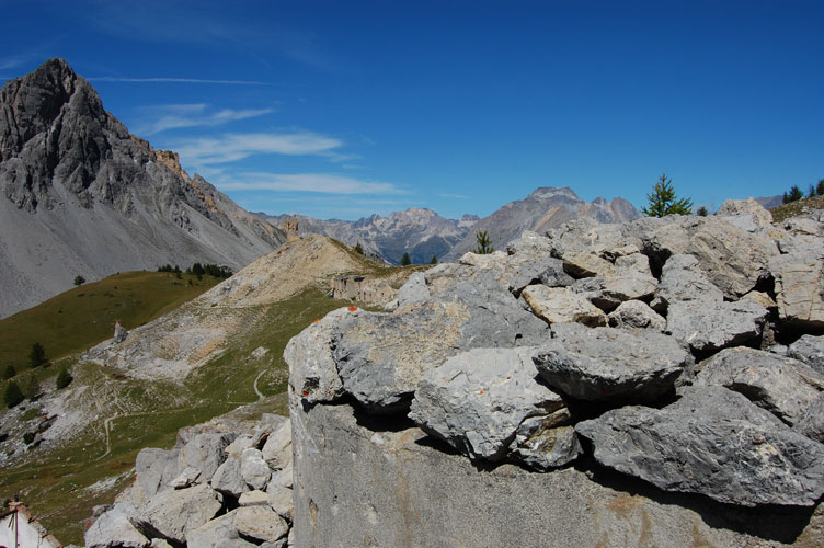 24 agosto 2014 Bardonecchia-La Guglia del Mezzodì vista dal Col des Acles