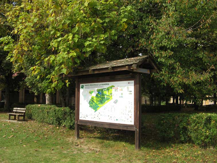 2 ottobre 2014 Parco La Mandria-Pannello indicativo