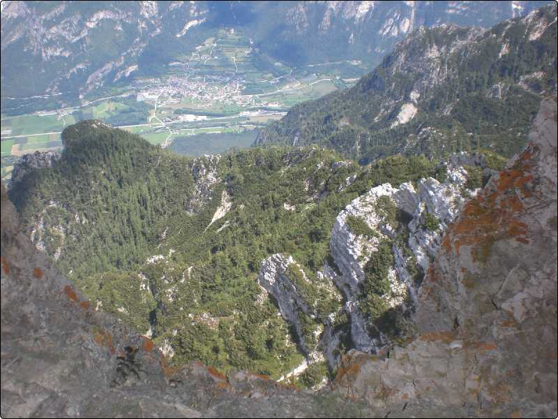 vista dal fianco di cima Caldiera