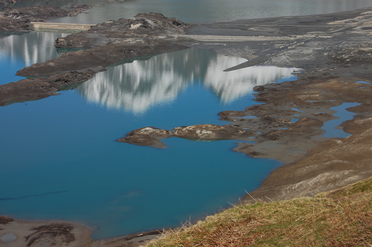 Moncenisio fondo lago-Contorno al Centro 18,alla Postazione 28 e al Ricovero G