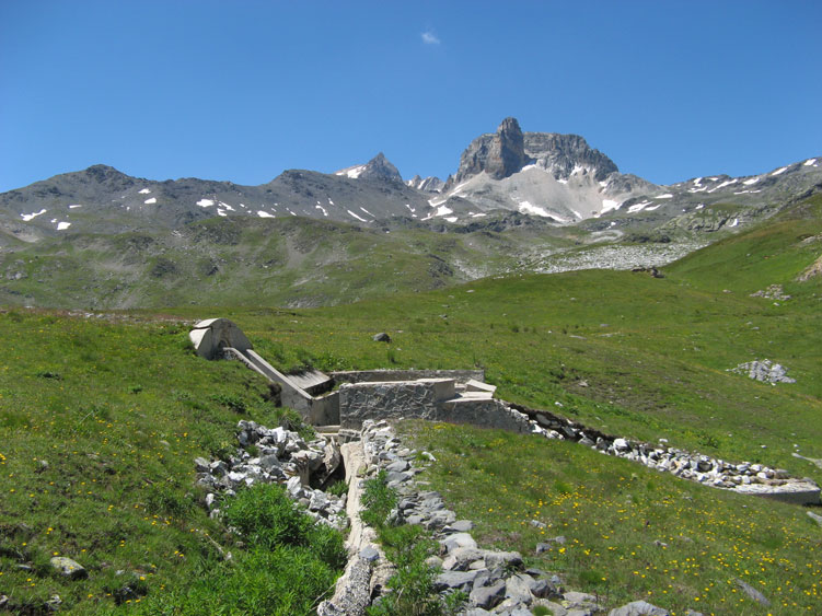 L'ingresso dell'Avampost de la Vallèe Etroite