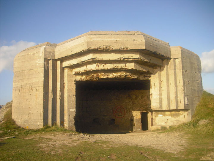 Bunker sulla costa bretone