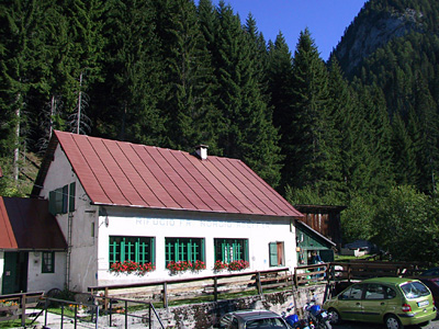 rifugio prima del nubifragio