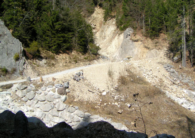 strada militare Sella Cereschiatis  m. Glazzat