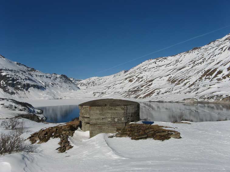 L'osservatorio in veste invernale