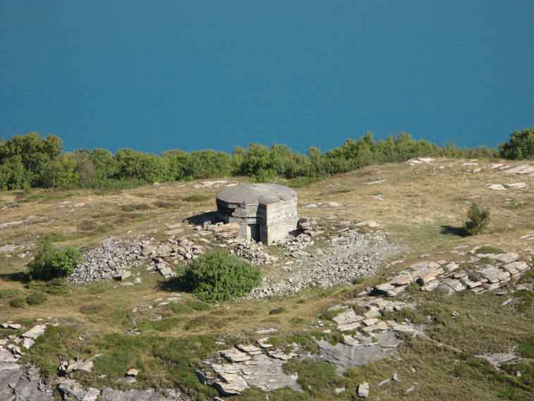 L'osservatorio visto dal Forte Varisello