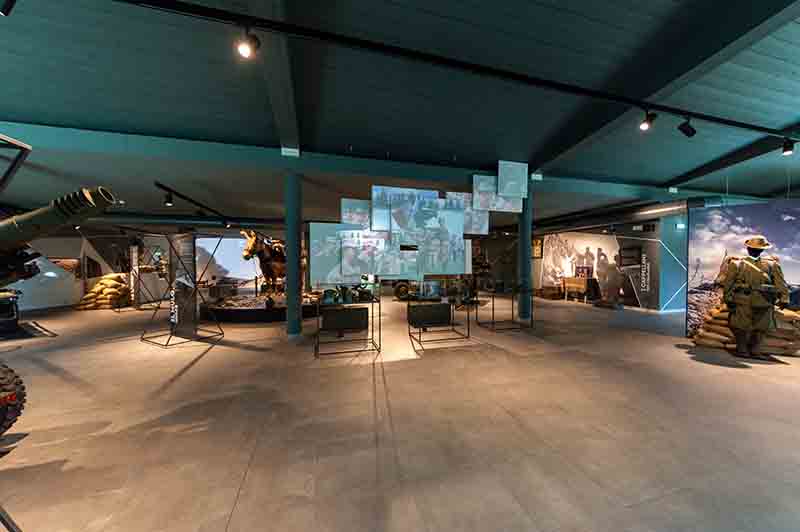 La nuova sala espositiva del museo