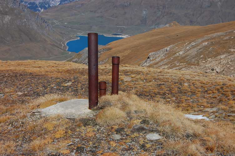 Prese d'aria dell'impianto di ventilazione