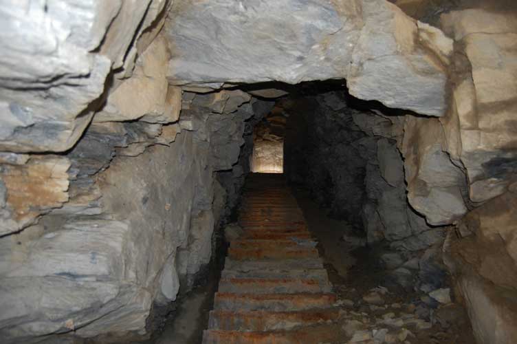 La parte terminale della scala