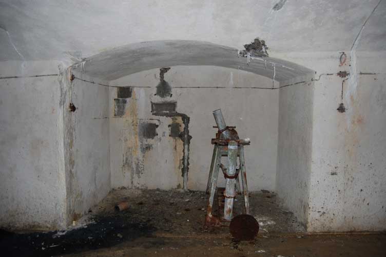 La nicchia dell'apparato di ventilazione-filtrazione