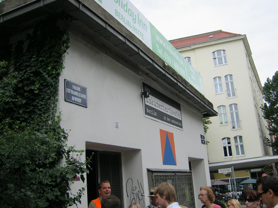 Entrata &quot;ALPHA&quot; del Bunker di Badstrasse