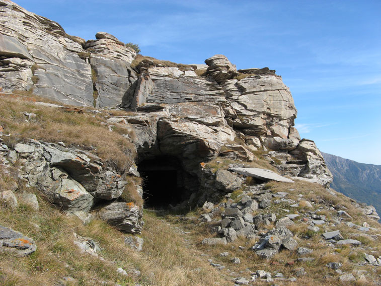 L'ingresso in caverna