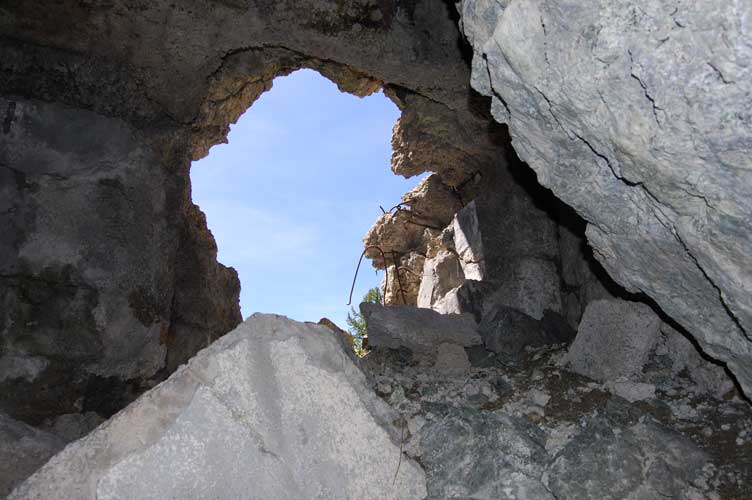 L'apertura della casamatta 4