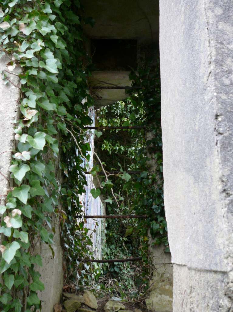 scala d'accesso alla feritoia/torretta