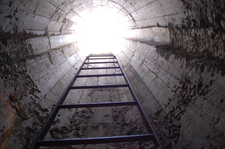 L'interno del pozzo