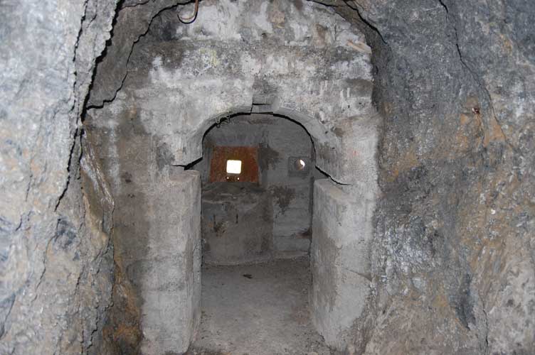 Accesso alla casamatta