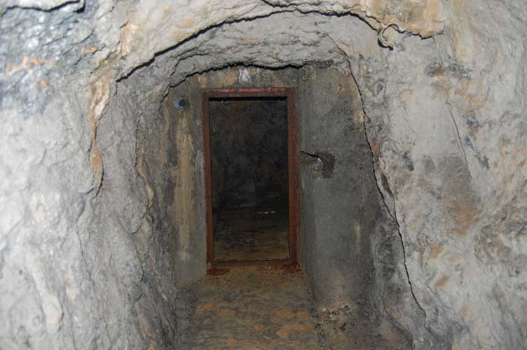 Corridoio verso la casamatta 1