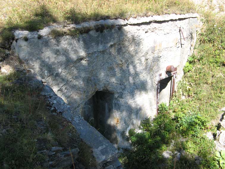 Il malloppo dell'ingresso visto da NE