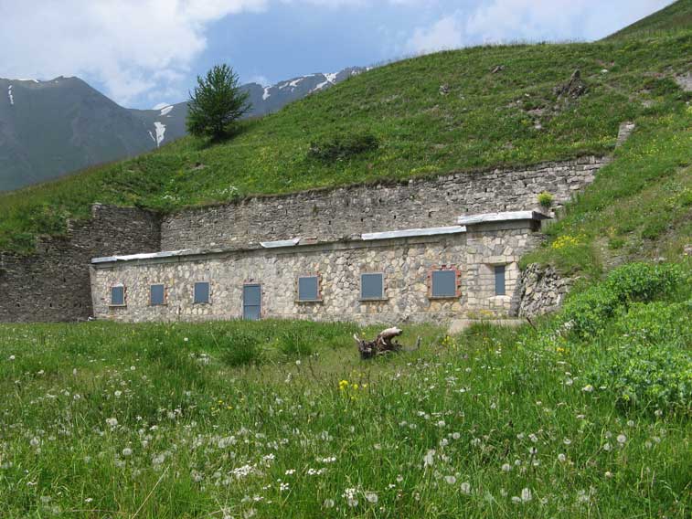 Siamo arrivati alla casermetta