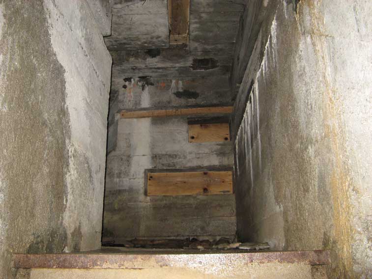 Accesso alla casamatta