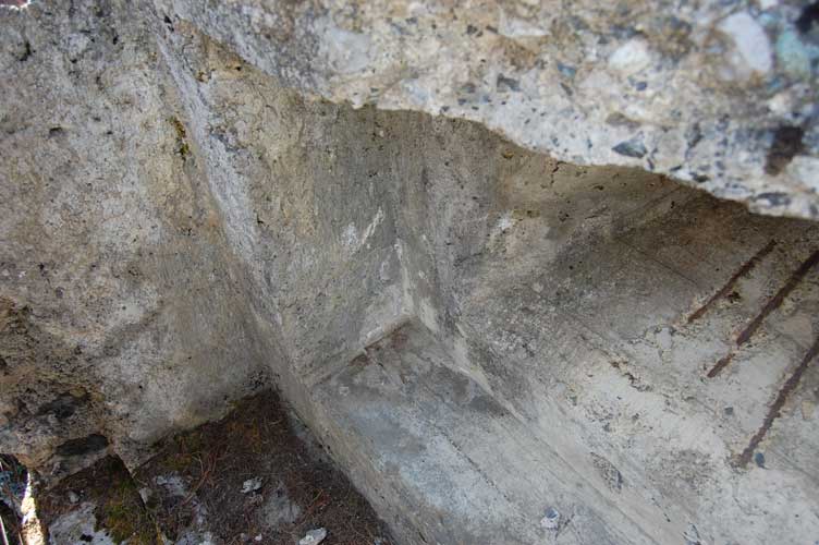 Postazione 113-I gradoni della feritoia