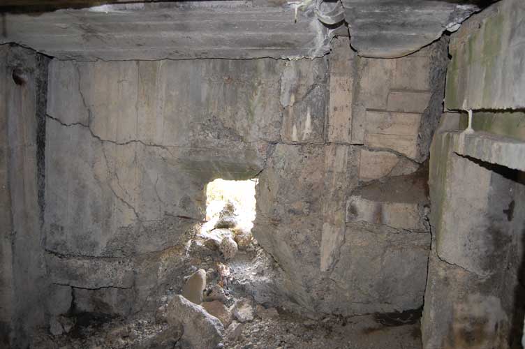 Postazione 122-La feritoia verso Monginevro