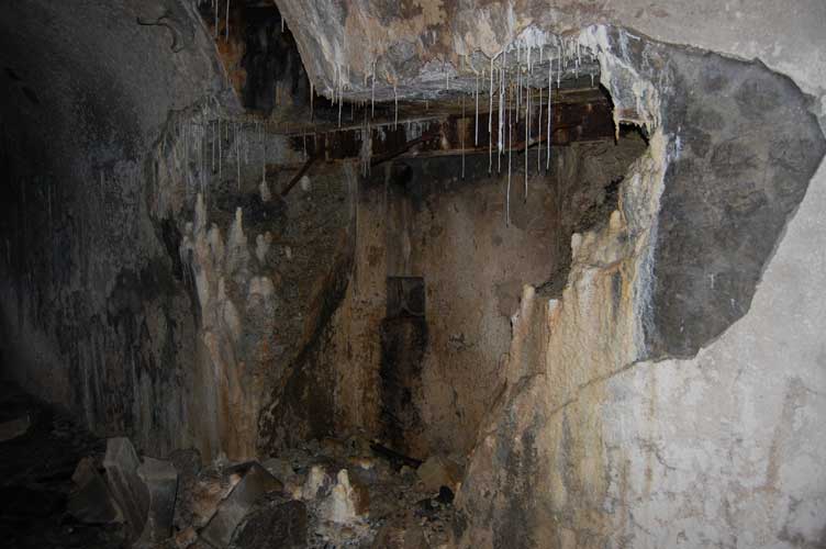 La nicchia dell'apparato di ventilazione