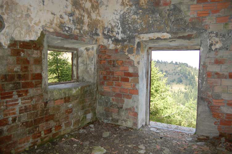 L'ingresso W visto dall'interno