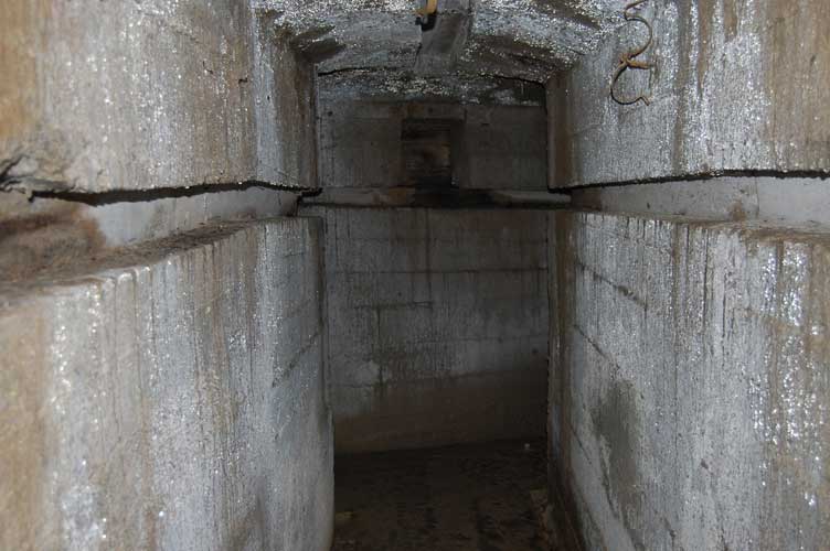 Ultima diramazione.Svoltiamo a dx verso la casermetta