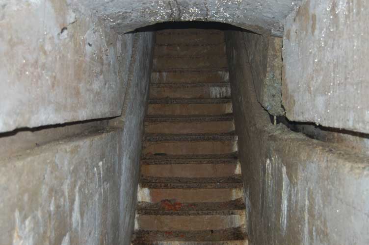 La scala vista dal basso