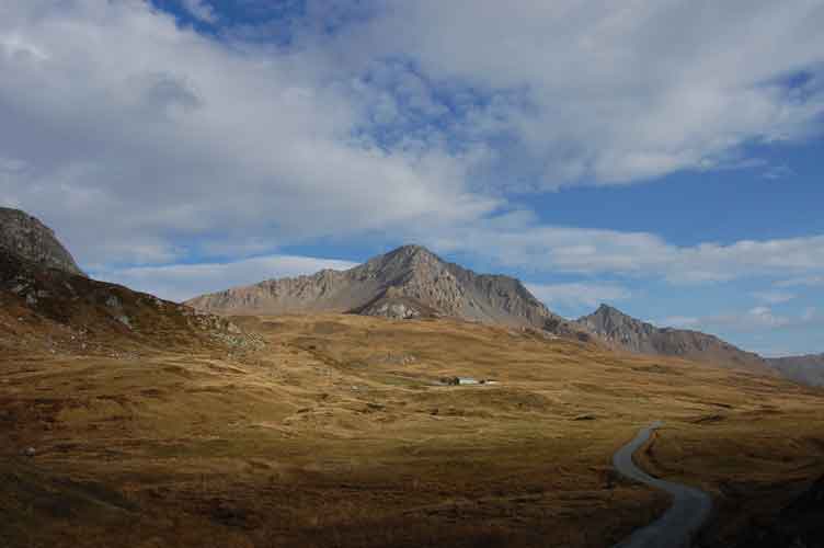 21 ottobre 2012-Cima Clairy vista dal Colle del Piccolo Moncenisio