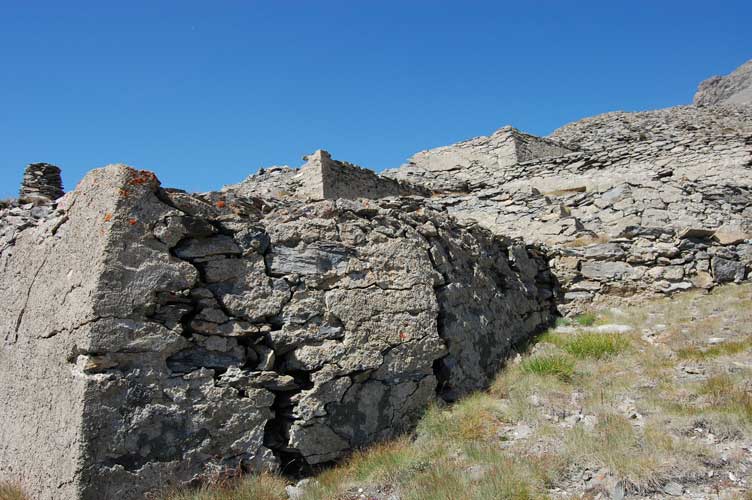 Muro di sostegno piazzola