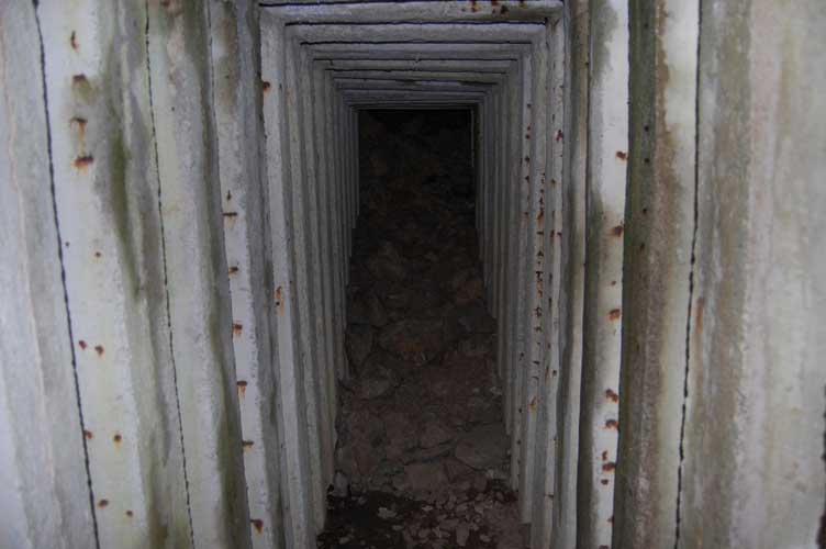 Gli elementi prefabbricati del rivestimento del corridoio