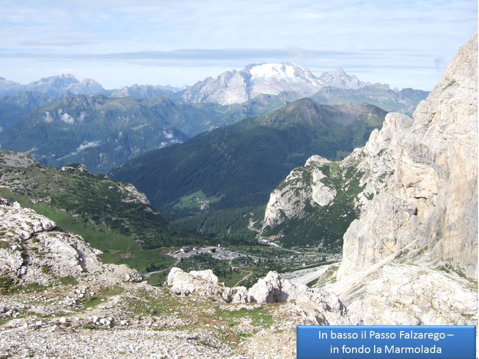 Tra il Falzarego e la Marmolada il Col di Lana