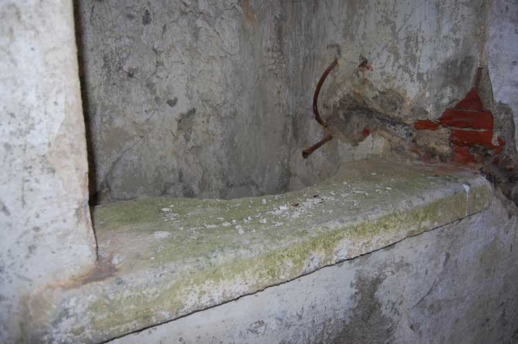 Il ripiano del pozzo