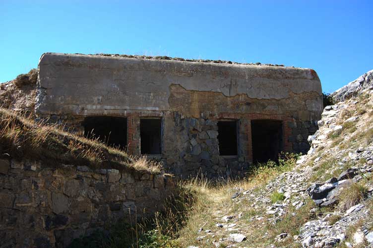 Magazzino postazione mortai