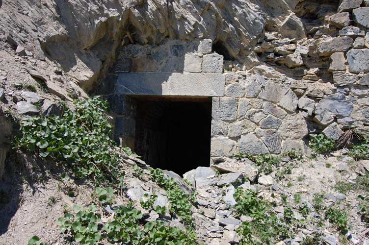 Ingresso della parte in caverna