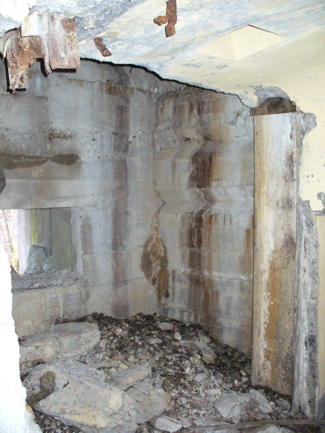 Malloppo privato dalle putrelle