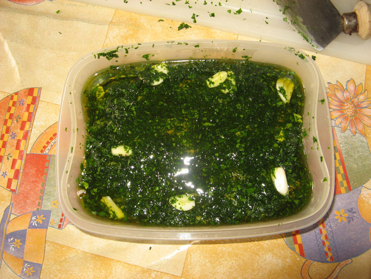 31 dicembre 2013-Acciughe al verde