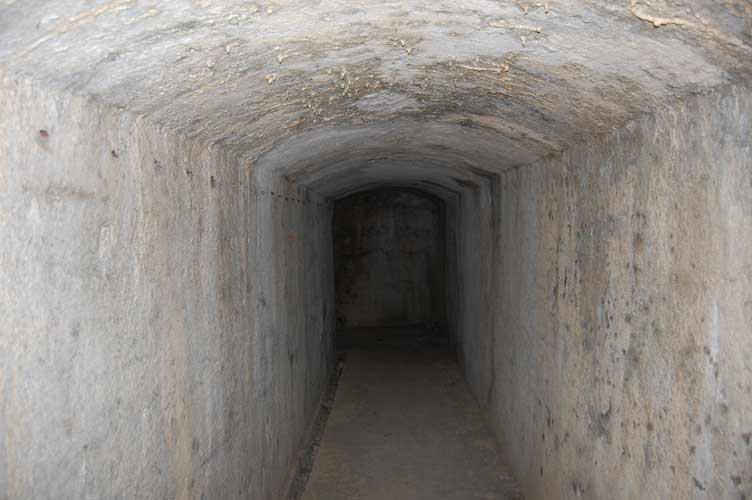 Corridoio verso l'uscita