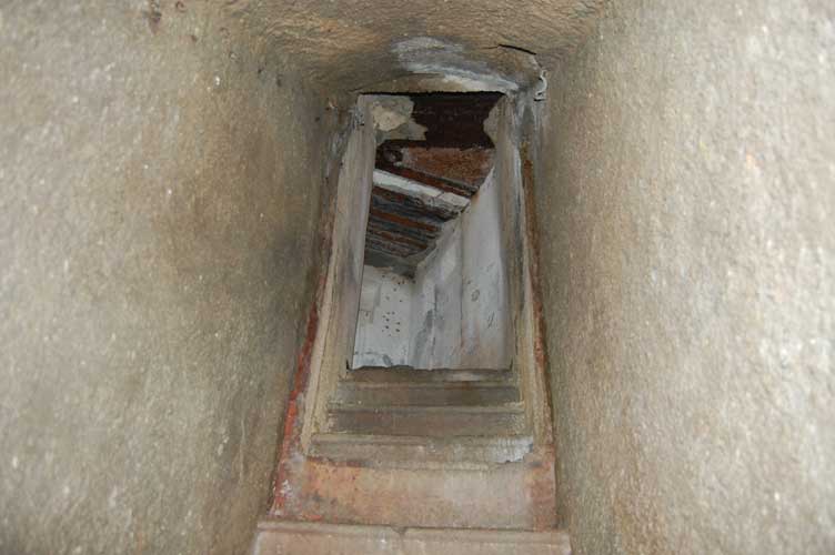 Accesso alla casamatta