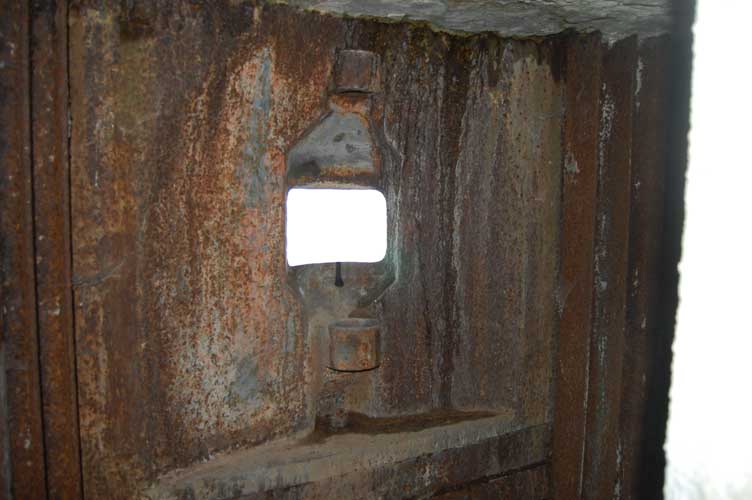 La piastra corazzata dell'osservatorio