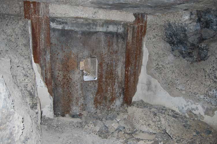 La piastra corazzata del pezzo 4