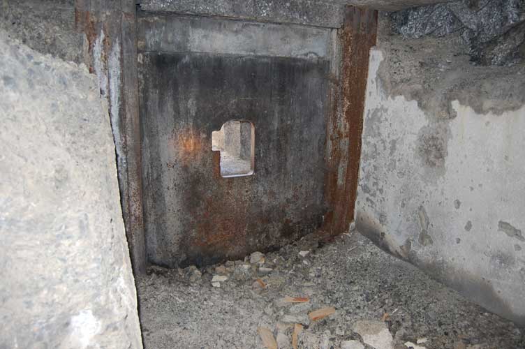 La piastra corazzata del pezzo 3