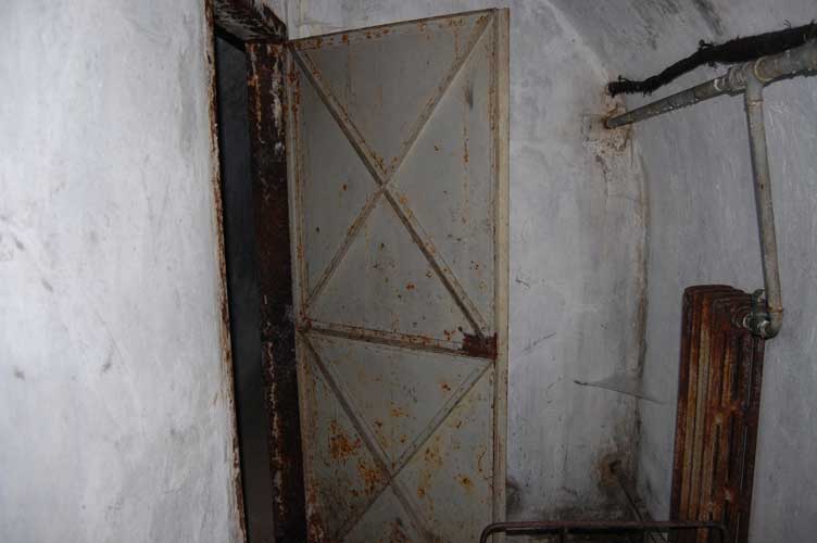 Anche questo locale è dotato di termosifone