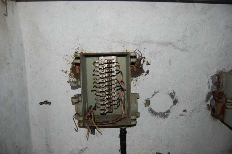 Particolare di apparecchiatura telefonica