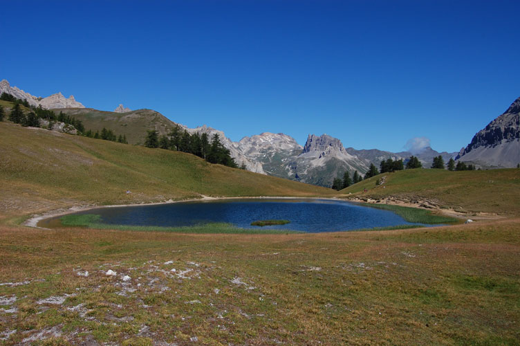 Abbiamo raggiunto il lago di Thures