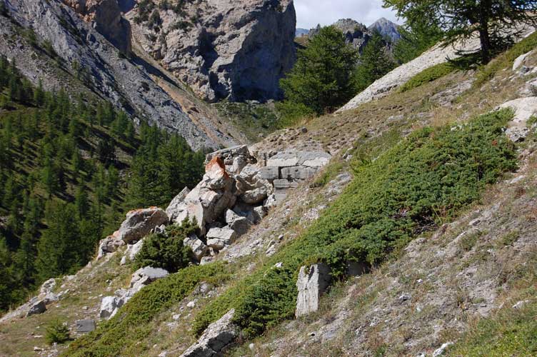 Macerie di un malloppo del Centro 32(Bardonecchia)